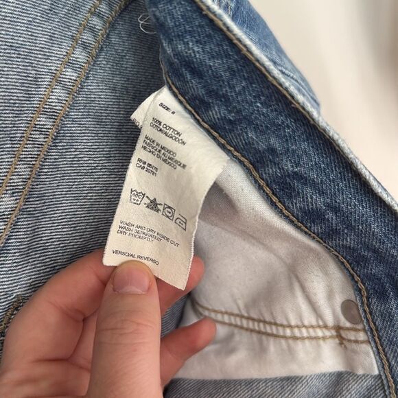 Tommy Hilfiger New Vintage High Waist Boyfriend Denim Y2K Shorts - Picture 5 of 6